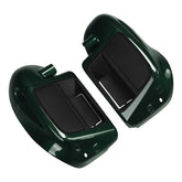 HR3 Deep Jade Pearl Vented Lower Fairing Kit For Harley Touring models 2014-2024